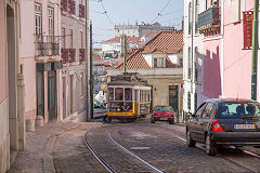 
Tram No 578 at Lisbon, March 2014