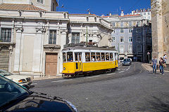 
Tram No 579 at Lisbon, March 2014