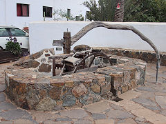 
Betancuria, preserved well, c20ft deep, and pump gear, October 2021