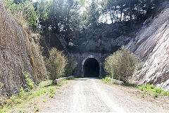 
Son Servera tunnel on the Arta Railway, Mallorca, October 2019