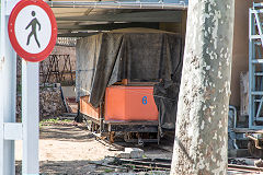 
Soller Tram No 6, Soller Railway shed, Mallorca, May 2016