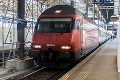 
SBB '460 011' at Basel, February 2019