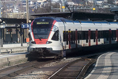 
SBB '523 035' at Basel, February 2019