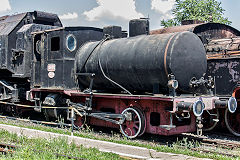
CFR '20 064', 0-4-0F built by Henschel 20064 in 1924 in Bucarest at Sibiu, June 2019