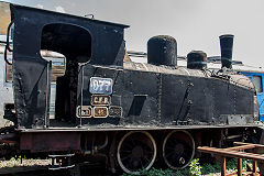 
CFR '077', 0-6-0T built by Hanomag 7280 in 1915 at Sibiu, June 2019