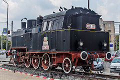 
CFR '131 001', 2-6-2T built by Resita 513 in 1939 at Arad, June 2019