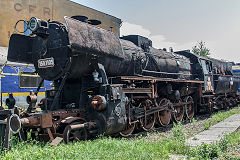 
CFR '150 1105', 2-10-0 built by BMAG 12201 in 1943 at Sibiu, June 2019