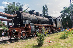 
CFR '230 096', 4-6-0 built by Linke-Hofmann 1850 in 1919 at Arad, June 2019