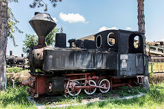 
CFR '763 148', 0-6-0T built by OK 10542 in 1923 at Sibiu, June 2019