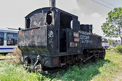 
CFR '764 106', 0-8-0T built by BMAG 8392 in 1923 at Sibiu, June 2019