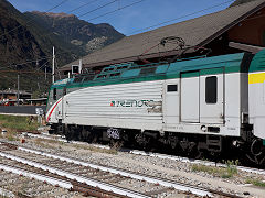 
FS 'E464 258' at Tirano, Italy, September 2022