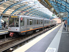 
Genoa Metro '18' at Brin Station, Genoa, May 2022