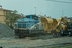 
Industrial loco near Rome, Italy, May 2018