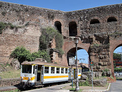 
Centocelle Railway '425' at Porta Maggiore, Rome, May 2022