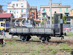 
Centocelle Railway wagon at Centocelle, Rome, May 2022