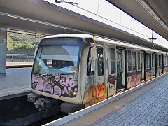 
Metro 'RA 395' at Cristoforo Colombo, May 2022