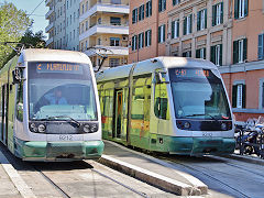 
Rome trams '9212' and '9142', May 2022