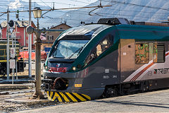 
FS 'ETR 526 009' at Tirano, Italy, February 2019