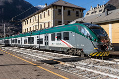 
FS 'ETR 526 009' at Tirano, Italy, February 2019