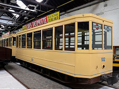 
Tram '102' at Brussels Tram Museum, Belgium, June 2024