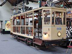 
Tram '1930' at Brussels Tram Museum, Belgium, June 2024