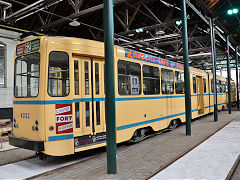 
Tram '4032' at Brussels Tram Museum, Belgium, June 2024