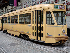 
Tram '5018' at Brussels Tram Museum, Belgium, June 2024