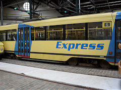 
Tram '7018' at Brussels Tram Museum, Belgium, June 2024