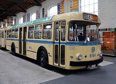 
Bus '8164' at Brussels Tram Museum, Belgium, June 2024