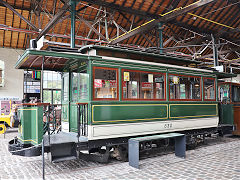 
Tram '830' at Brussels Tram Museum, Belgium, June 2024