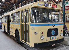 
Bus '8403' at Brussels Tram Museum, Belgium, June 2024