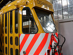 
Works tram  '2' at Brussels Tram Museum, Belgium, June 2024