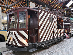 
Works tram  '269' at Brussels Tram Museum, Belgium, June 2024