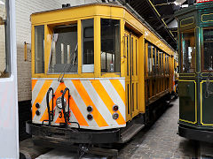 
Works tram  '33' at Brussels Tram Museum, Belgium, June 2024