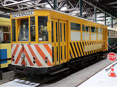 
Works tram  '7' at Brussels Tram Museum, Belgium, June 2024