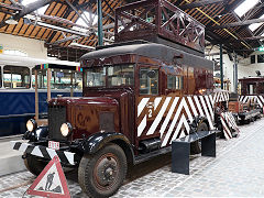 
Works lorry  '2' at Brussels Tram Museum, Belgium, June 2024