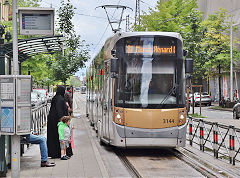 
Tram '3144' at Brussels Midi, Belgium, June 2024