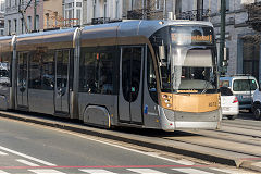 
Tram '3072' at Brussels Midi, Belgium, February 2019