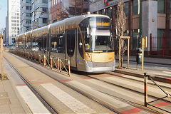 
Tram '3089' at Brussels Midi, Belgium, February 2019