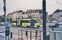 
Tram '7759' at Brussels Midi, Belgium, September 2002