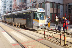 
Tram '7958' at Brussels Midi, Belgium, February 2019