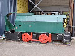 
600mm '7' 0-4-0D, Trois Vallees, Belgium, June 2024