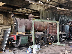 
'AD 05' from Andre Dumont Mines 0-6-0T built by Tubize in 1926, Trois Vallees, Belgium, June 2024