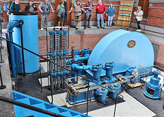 
Boat lift No 3, engine house, Canal du Centre, Belgium, June 2024