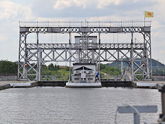 
Boat lift No 4, Canal du Centre, Belgium, June 2024