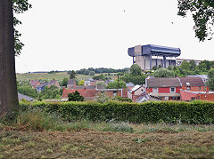 
The new boat lift, Canal du Centre, Belgium, June 2024