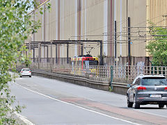 
Tram '7441' at  Charleroi, Belgium, June 2024