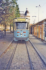 
Tram No '46', Ghent station, Belgium, November 1993