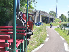 
600mm '4 Yvonne' Hnaomag 4318 of 1906 at Maldegem, Belgium, June 2024