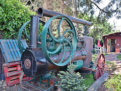 
Stationary engine by Merlin of Vierzon, France, at Maldegem, Belgium, June 2024